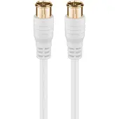 Goobay F-Quick SAT Antenna Cable (80 dB), Double Shielded 5 m