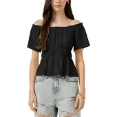 s.Oliver -qs T-shirts Black Maat: XL | Tops Outlet | Dames | Zwart