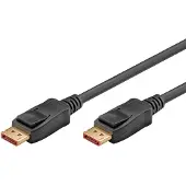 Pro DisplayPort kabel | VESA-gecertificeerd | DP2.1a (16K 60Hz) | UHBR20 (80Gbit/s) | 1 meter