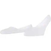 Falke Step Medium Cut Box onzichtbar eenkleurig katoen footies heren wit - maat 41-42