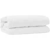 vidaXL Deken Set met kussen 2 st Wit Microvezel