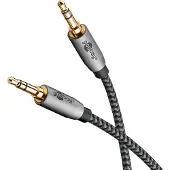Goobay Plus audio-aansluitkabel 3,5 mm stereo, 5,0 m