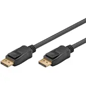 Value 2m DisplayPort 1.4 aansluitkabel [3D, 8K@60Hz (4320p), vergulde contacten, met vergrendelingsmechanisme]