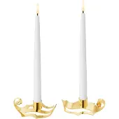 Georg Jensen kandelaren van 2026 Goud, 2 delig