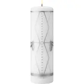 Georg Jensen kalenderkaars 2026 zilverdruk