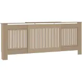 vidaXL Radiatorombouw 205 cm bewerkt hout