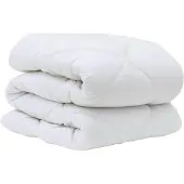 vidaXL Winter Duvet 202 x 201 x 5 cm Winter Polyester Wit Ademend