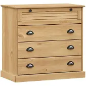 vidaXL Ladekast VIGO 80x40x76 cm massief grenenhout