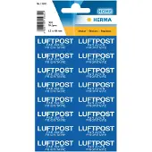 Herma 15035 Tekst labels "Mit Luftpost" (Duits) 12 x 40 mm 320 st