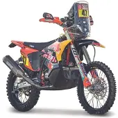 Maisto Voertuig Moto Red Bull KTM 450 Rally Dakar 2024 47 Benavides 1/6