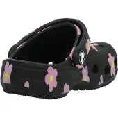 Crocs Klomp Toddler Classic Flower Clog Black-Schoenmaat 24 - 25