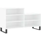 vidaXL Schoenenkast 102x36x60 cm bewerkt hout wit