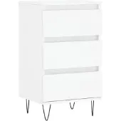 vidaXL Dressoir 40x35x70 cm bewerkt hout wit