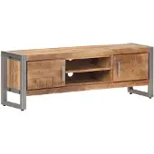vidaXL Tv-meubel 120x30x40 cm ruw mangohout