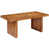 vidaXL Eettafel 180x90x75 cm massief acaciahout