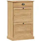 vidaXL Schoenenkast VIGO 60x35x96 cm massief grenenhout