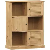 vidaXL Boekenkast VIGO 90x35x114,5 cm massief grenenhout
