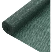 vidaXL Privacynet 75 g/m² 1,5x50 m HDPE groen