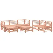 vidaXL 7-delige Loungeset massief douglashout