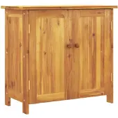 vidaXL Tuinkast 75x33x107 cm massief acaciahout