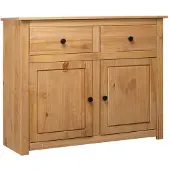 vidaXL Dressoir Panama Range 93x40x80 cm massief grenenhout