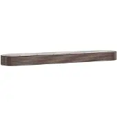 vidaXL Plantenbak 507x100x36 cm gegalvaniseerd staal bruin
