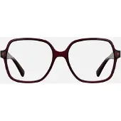 Longchamp LO2757 N 53/16/140 Transparant bordeaux Acetaat DAMES LO2757 N