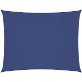 vidaXL Zonnescherm rechthoekig 4x5 m oxford stof blauw