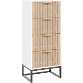 vidaXL Hoge kast 40x30x95 cm bewerkt hout