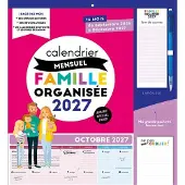 Larousse Calendrier mensuel Famille organisée 2027