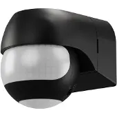 Goobay 2-Zone Motion Detector, Tiltable/Swivelling, black