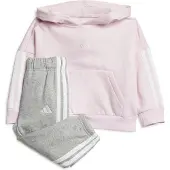 Adidas Trainingspak 'Essentials' grijs gemêleerd / rosa