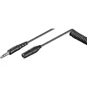 Goobay Aux verlengkabel - Jack 6,3 mm Stereo male naar Jack 6,3 mm Stereo fem
