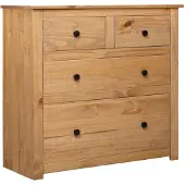 vidaXL Dressoir Panama Range 80x40x83 cm grenenhout