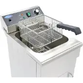 Maxima Frituurpan 16 L 1 Mand met Tapkraan en Opbergruimte 230V