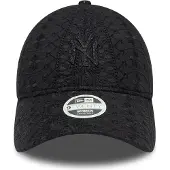 New Era Pet 'Gorra negra yankees wmns broderie 9twenty neyyan' zwart