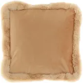Unique living Kussen Maysa 45x45cm sandstone