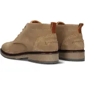 MazzelTov Heren Veterschoenen Sanjay - Taupe - Maat 42