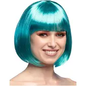 Boland Pruik bobline new look turquoise