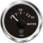 VDO View Line 0-1/dlrb Single Scale Waste Water Level Instrument 4-20m 1 A 12-24v Zilver 52 mm