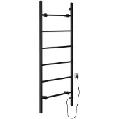 Sapho Barbo elektrische radiator mat zwart 60x160cm 160W