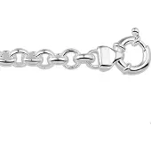 The Jewelry Collection Armband Jasseron 8,5 mm - Zilver