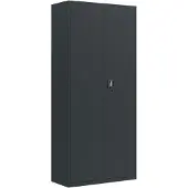 vidaXL Archiefkast 90x40x200 cm staal antracietkleurig