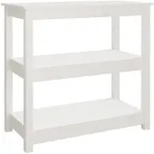 Super Merchant Wandtafel 80x40x74 cm massief grenenhout wit