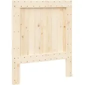 vidaXL Hoofdbord 90x104 cm massief grenenhout