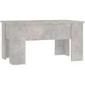 vidaXL Salontafel 79x49x41 cm bewerkt hout betongrijs