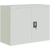 vidaXL Archiefkast 90x40x70 cm staal lichtgrijs