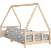vidaXL Kinderbed, 90x200 cm, massief grenenhout