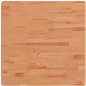 vidaXL Tafelblad vierkant 70x70x4 cm massief beukenhout