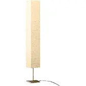 vidaXL Vloerlamp met stalen voet, 170 cm, beige